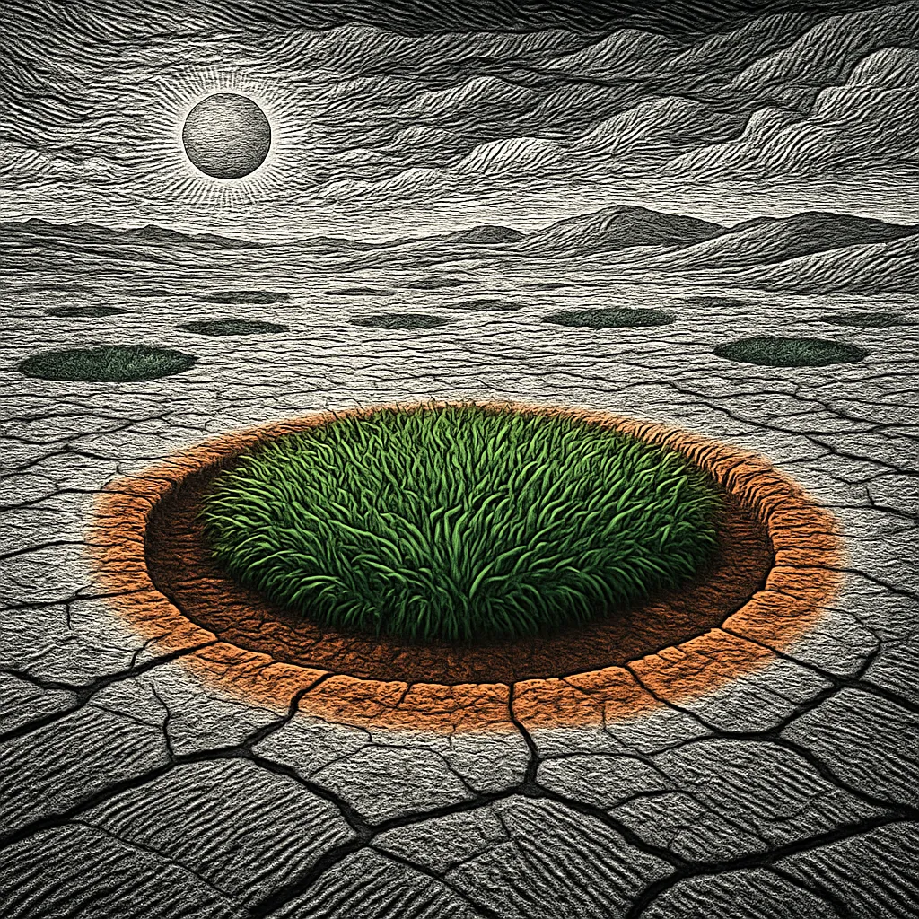 Cover art for The cause of mysterious fairy circles in the desert