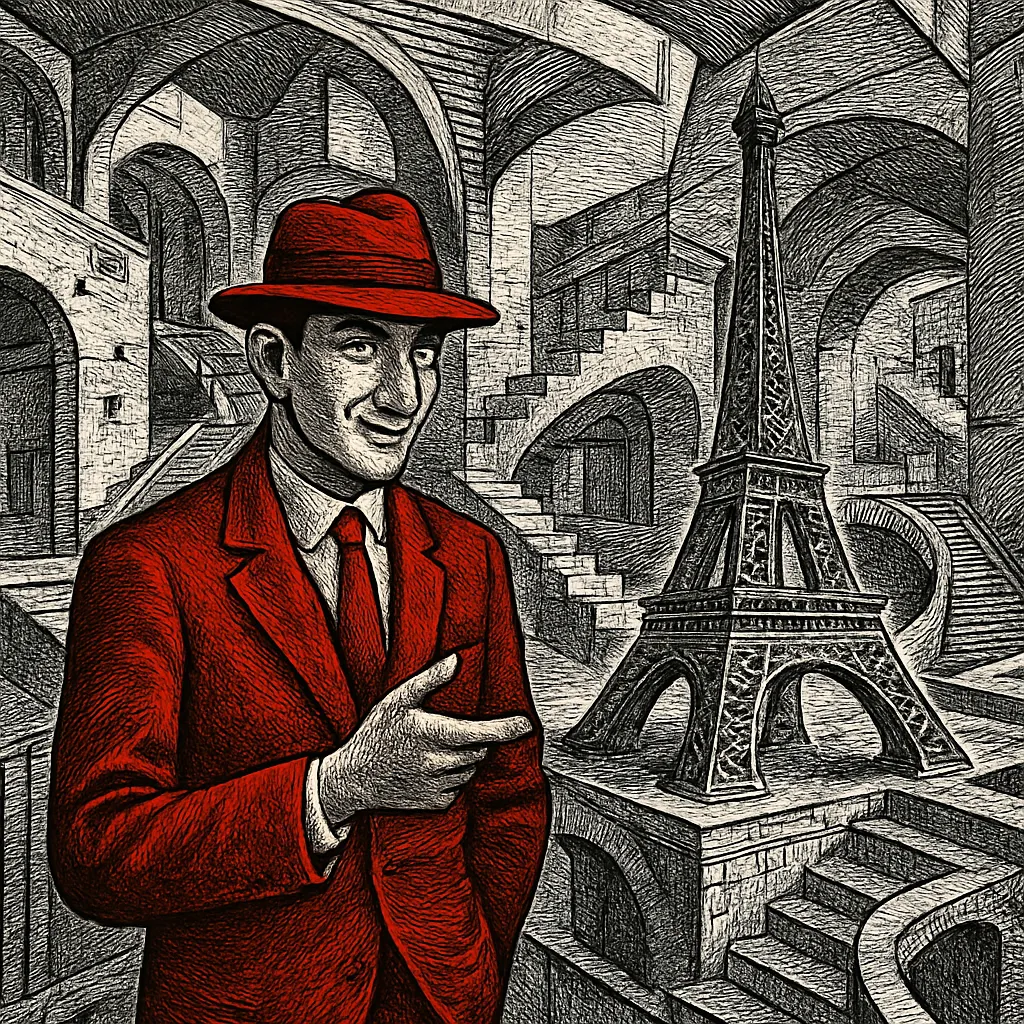 Cover art for The con man who sold the Eiffel Tower for scrap metal twice