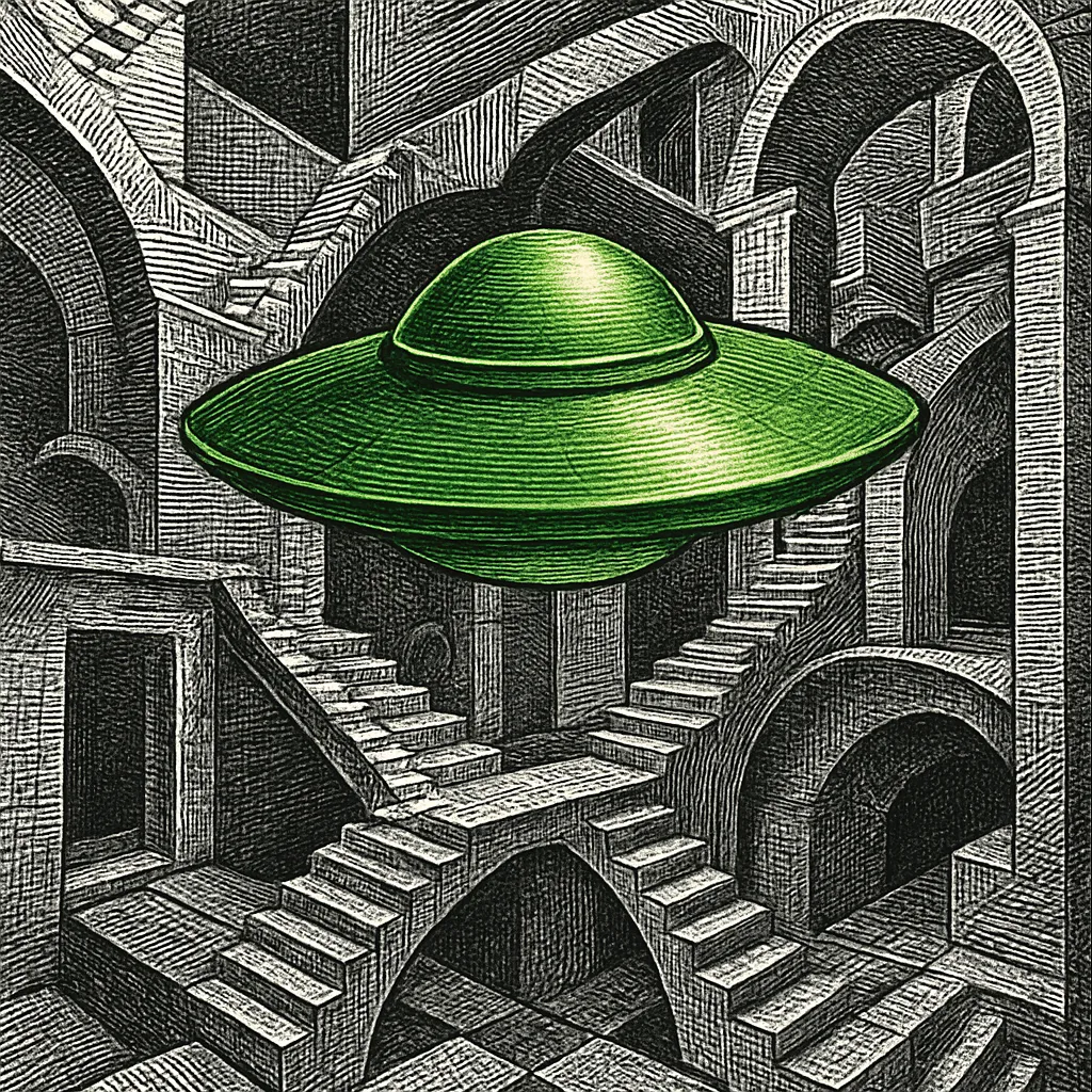 Cover art for The contents of the declassified government UFO files