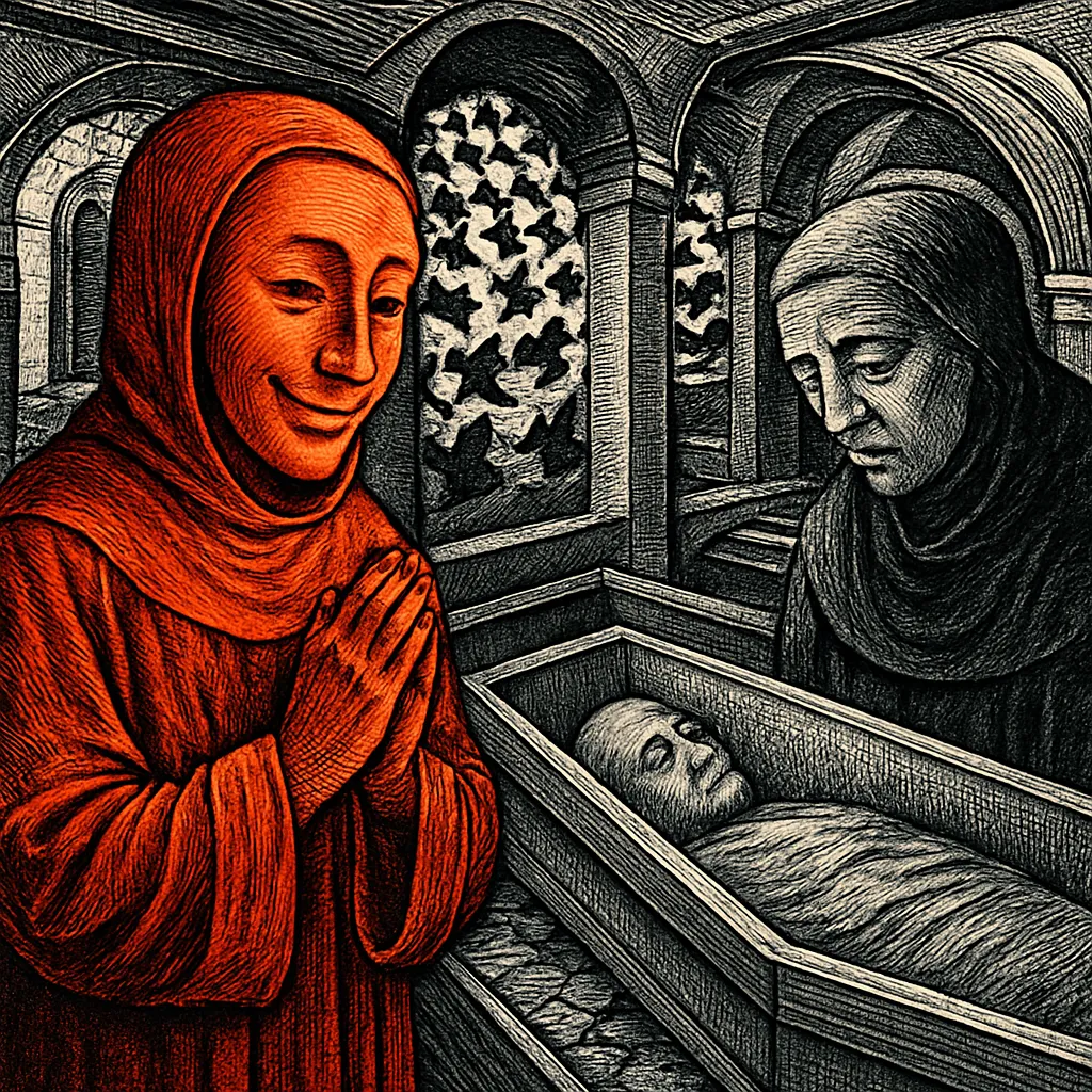 Cover art for The cultural reasons for masks at funerals