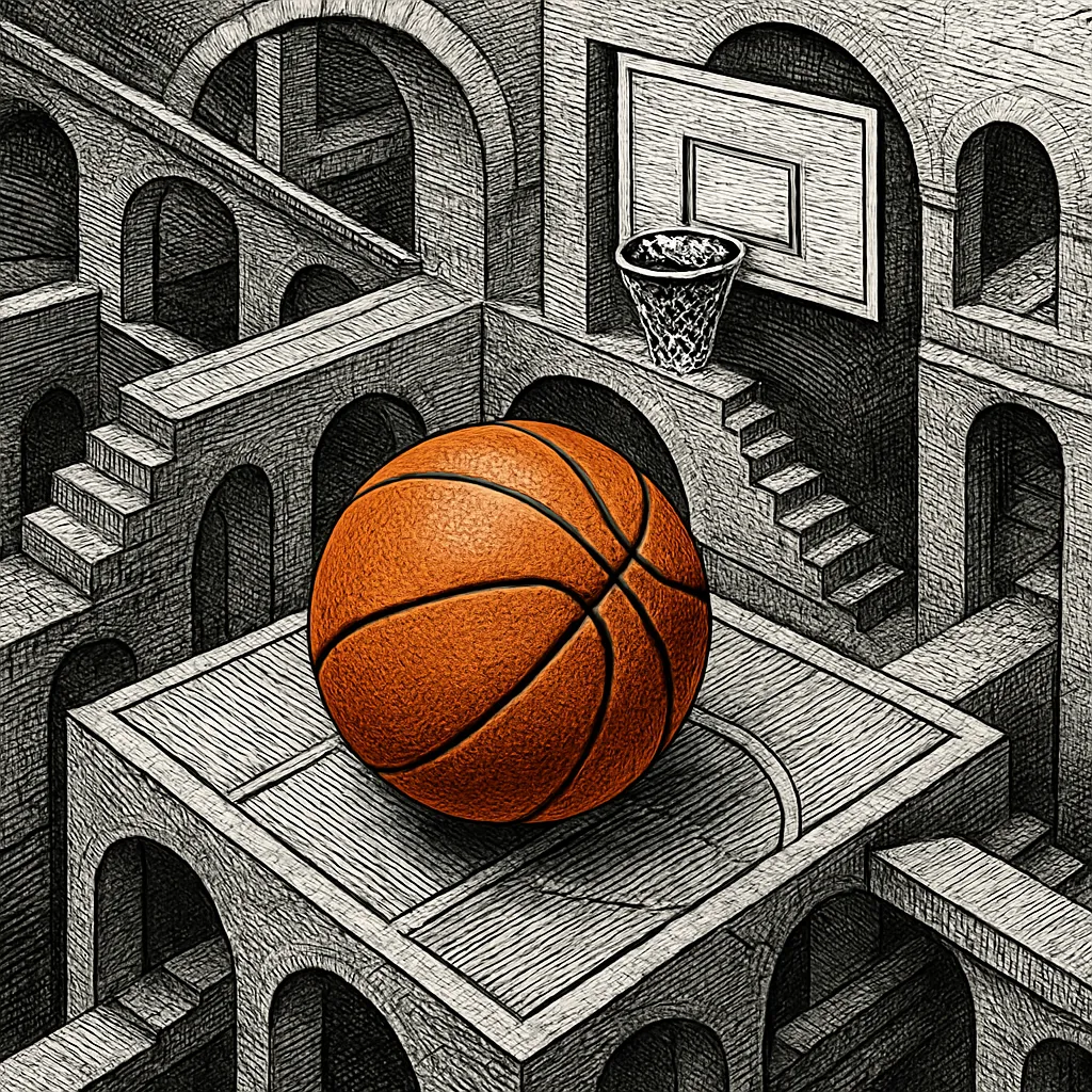 Cover art for The data behind home court advantage