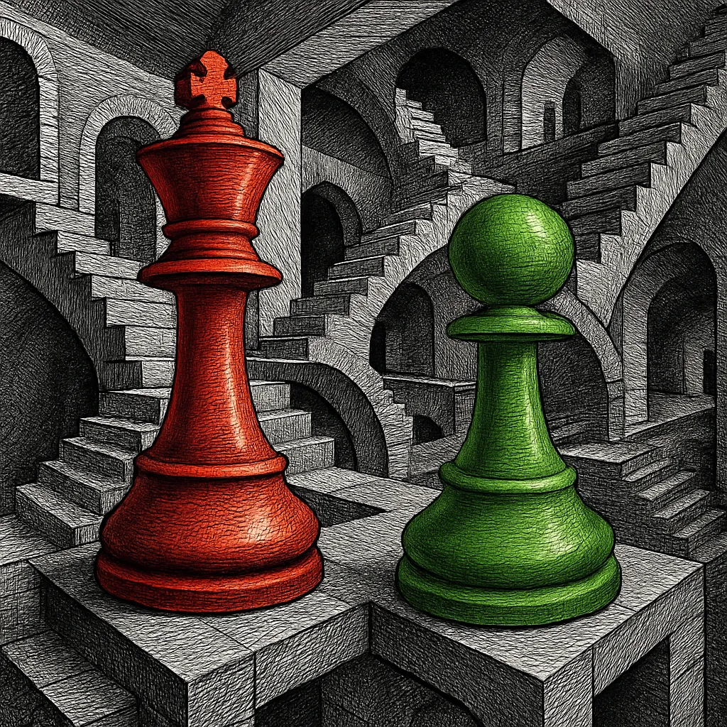 Cover art for The difference between official and real power