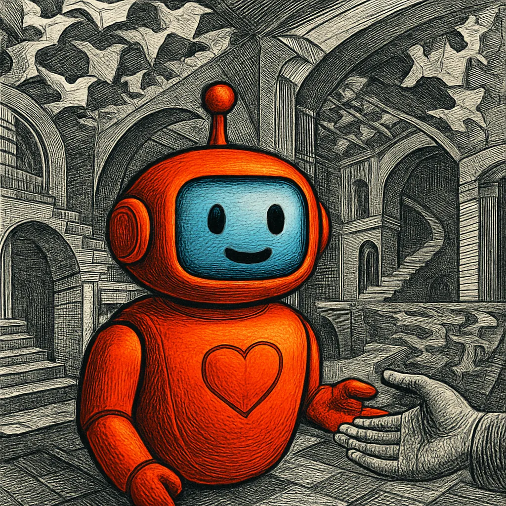 Cover art for The ethics of falling in love with a company chatbot