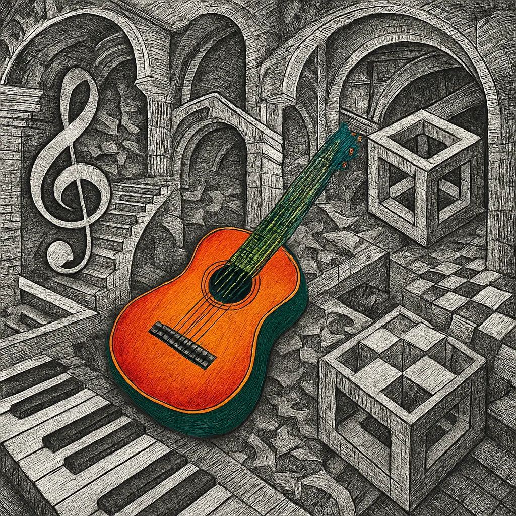 Cover art for The future of music and art in the age of AI generation