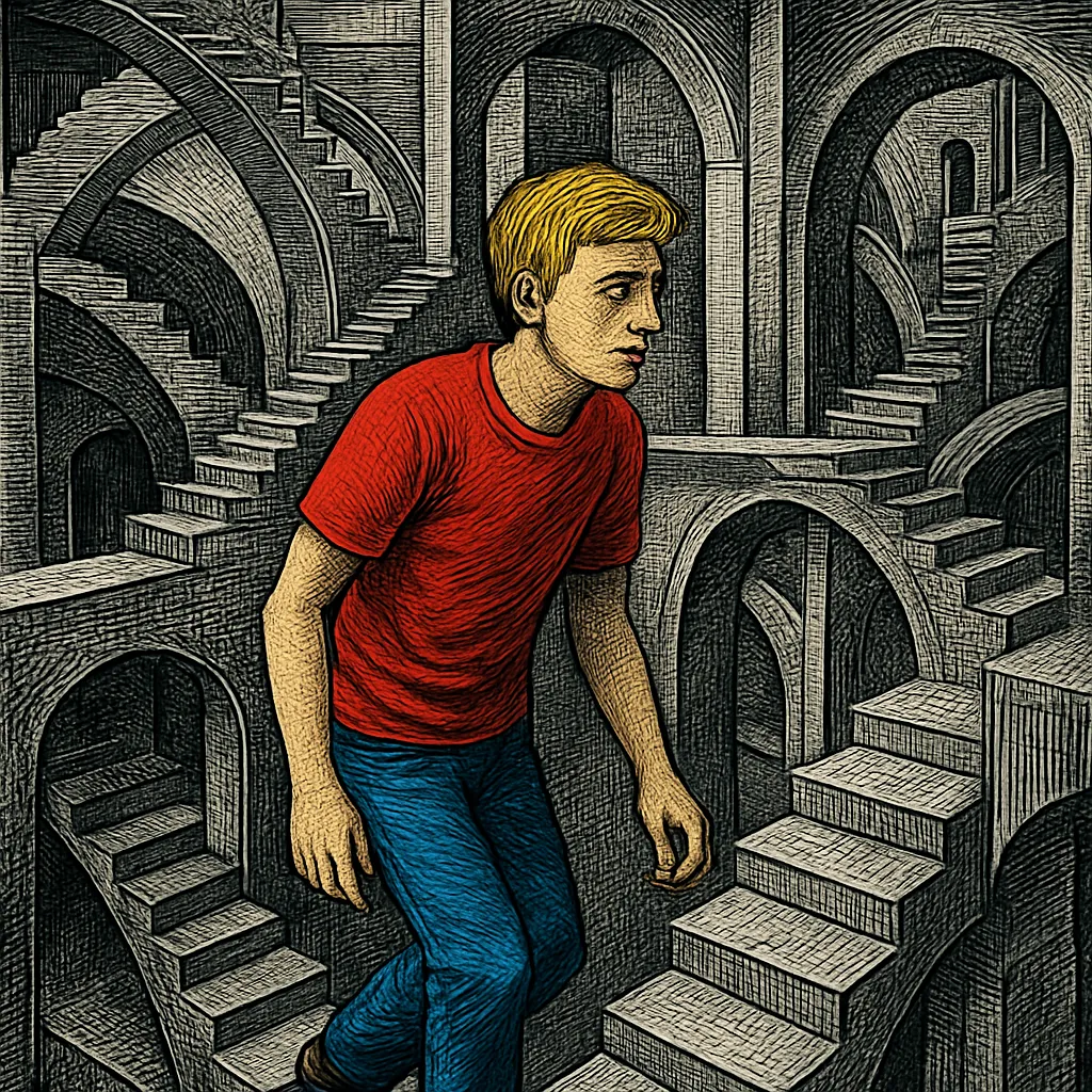Cover art for The growing panic over boys and young men falling behind
