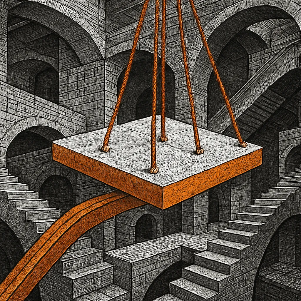 Cover art for The hidden tension that keeps concrete floors thin