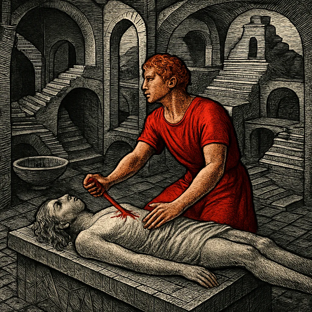 Cover art for The logic of using sacrifice to negotiate with the gods