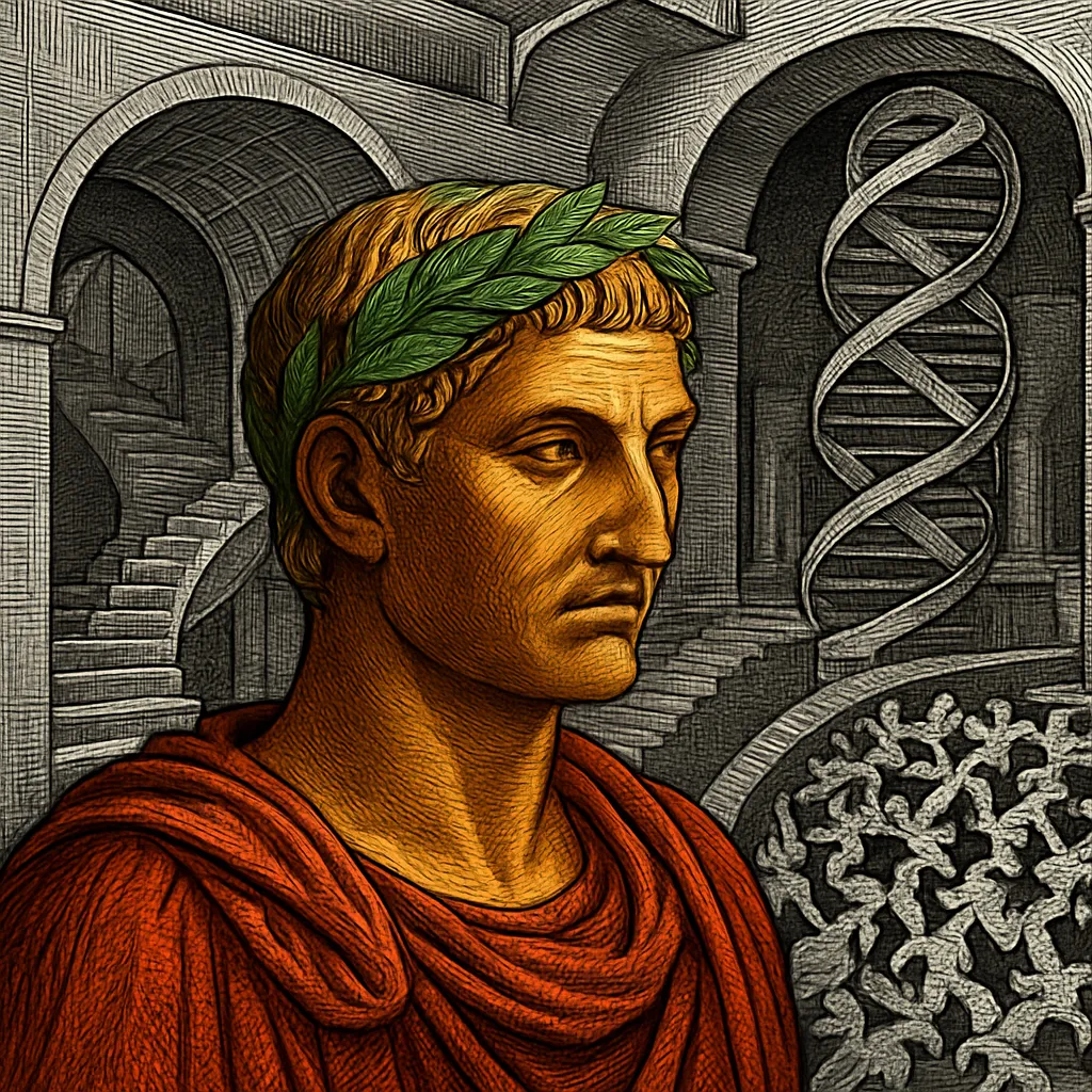 Cover art for The multicultural Roman Empire revealed by DNA