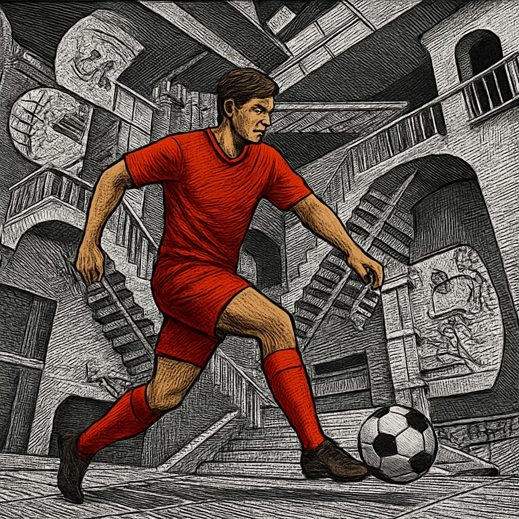 Cover art for The psychological advantage of wearing red uniforms