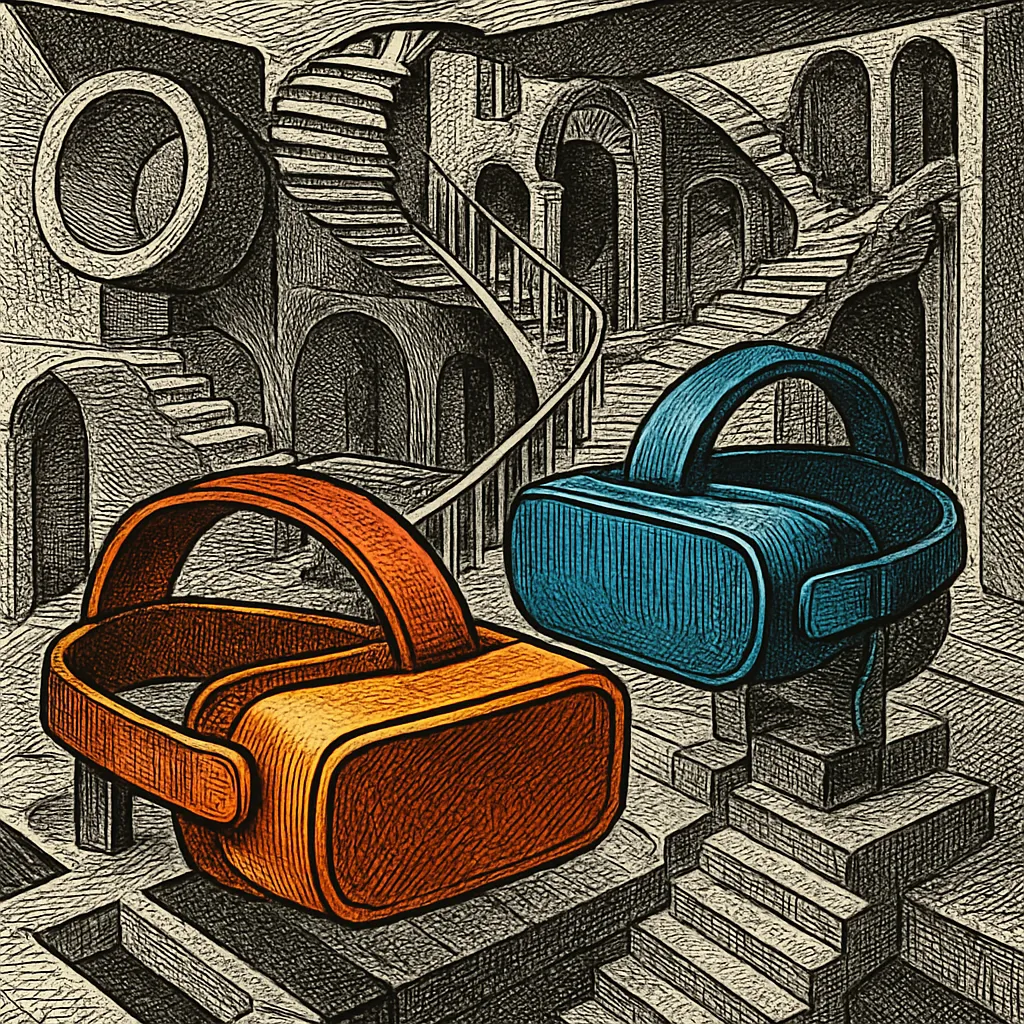 Cover art for The real difference between AR and VR under the hood