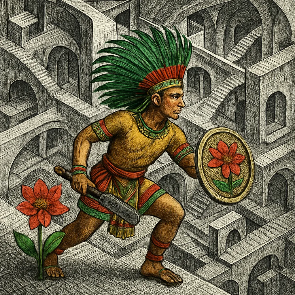 Cover art for The reason Aztecs fought ritual flower wars