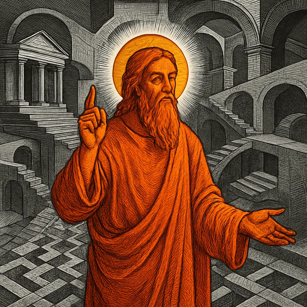 Cover art for The rise of monotheism over crowded pantheons