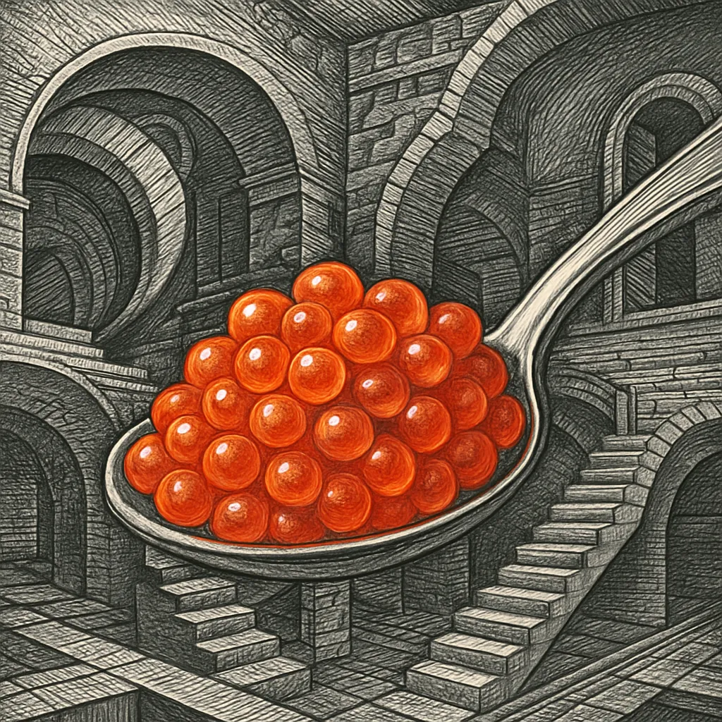 Cover art for The science behind the signature caviar pop