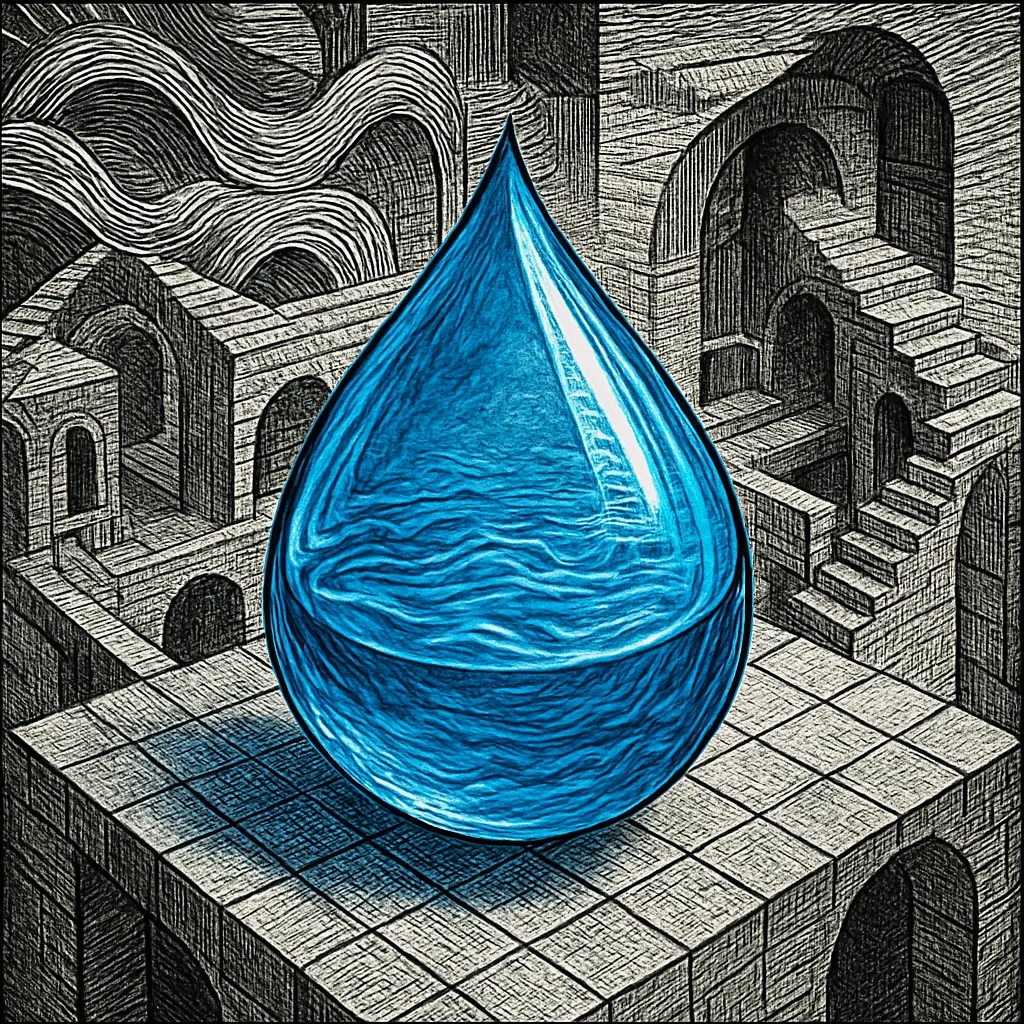 Cover art for The science behind why water is wet