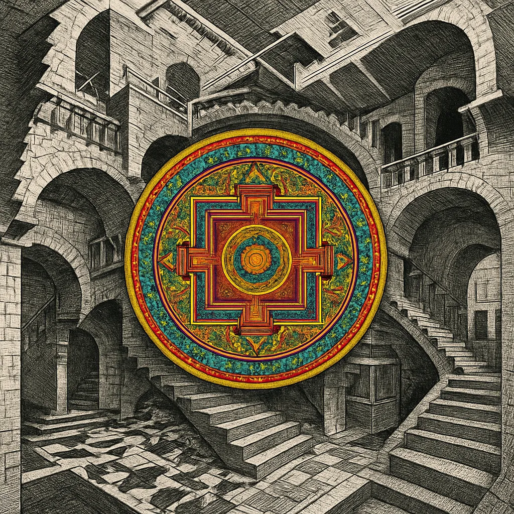 Cover art for The spiritual purpose of a Tibetan mandala