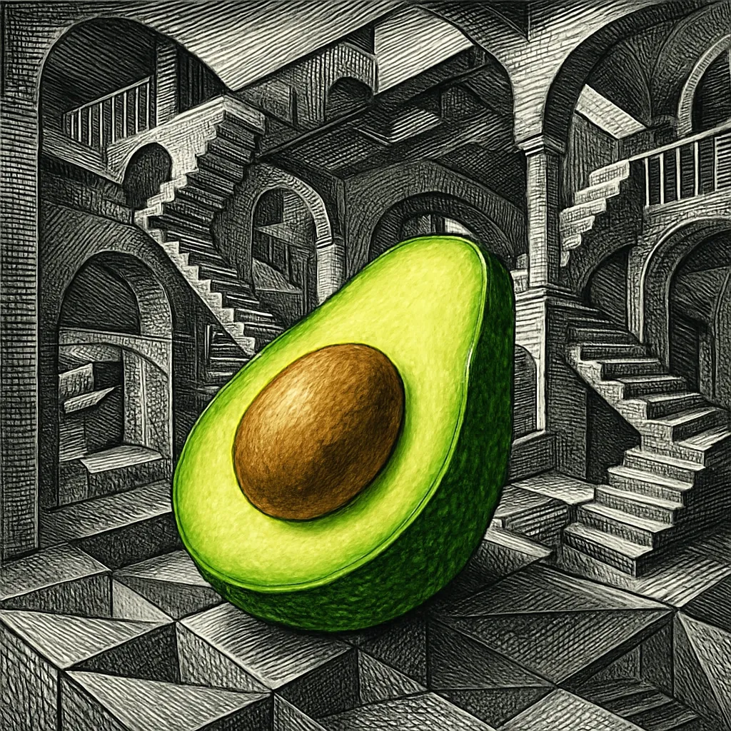 Cover art for The unique biology of the avocado