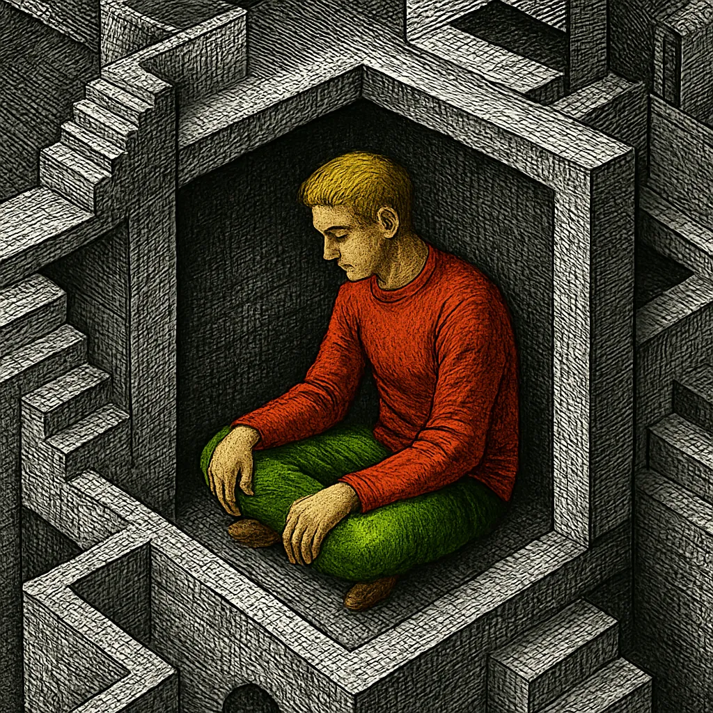 Cover art for The value traditions place on silence and solitude