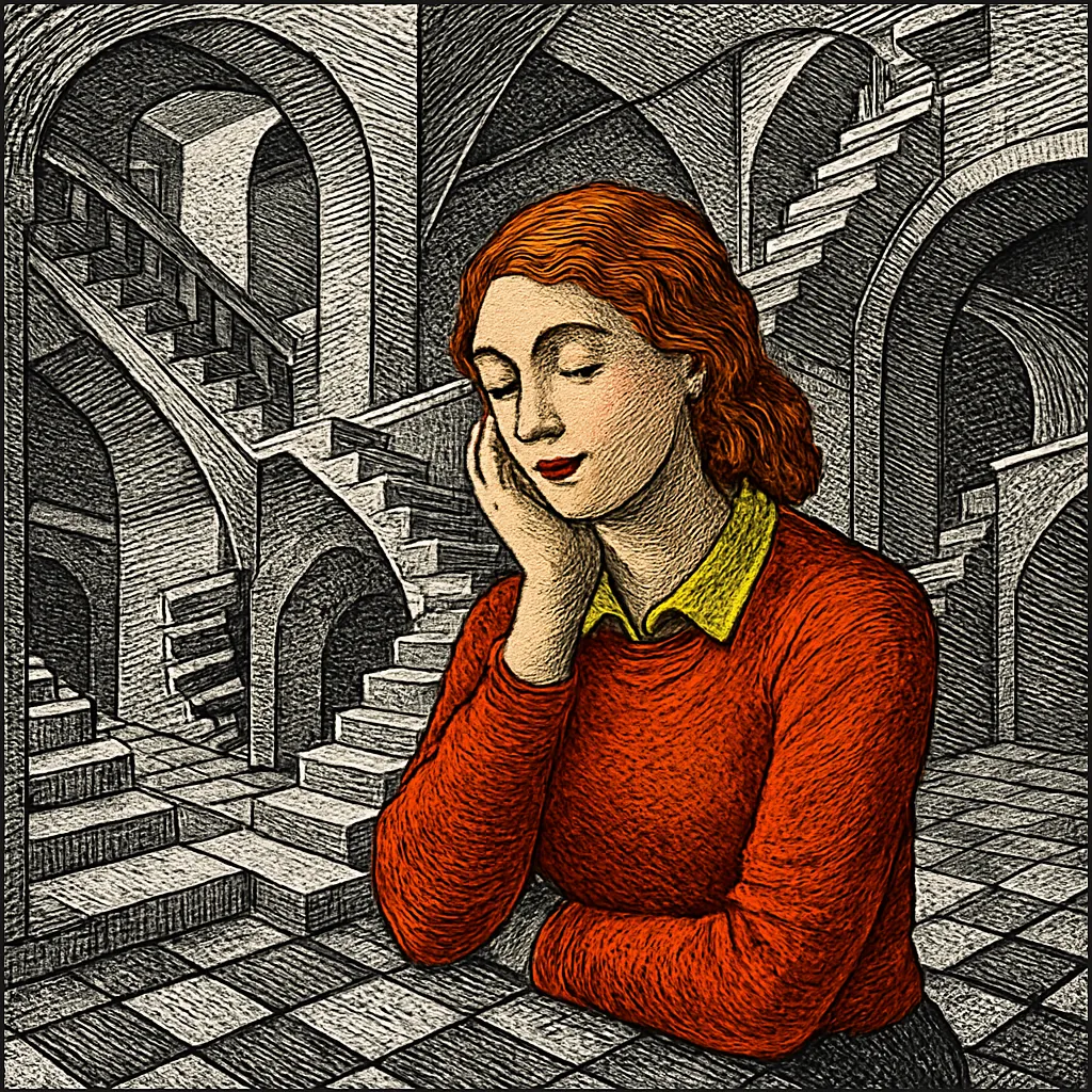 Cover art for The warmth of nostalgia for memories barely remembered