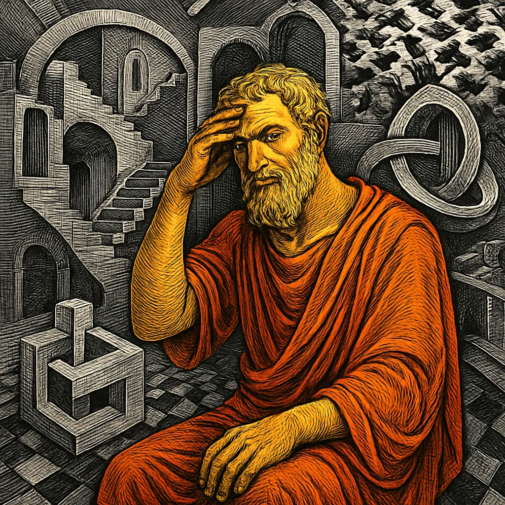 Cover art for Using Stoic ideas to stay calm while stressed