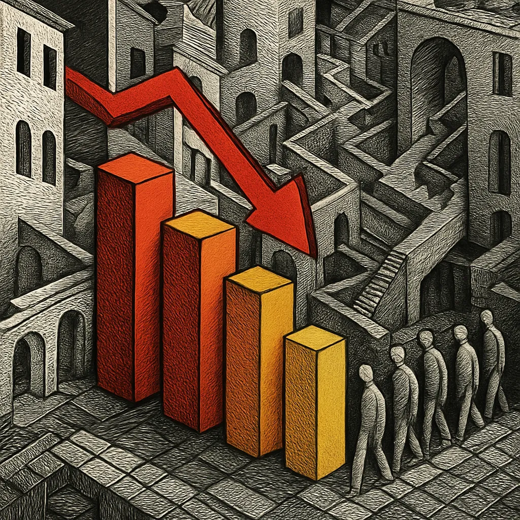 Cover art for What happens to the economy when a population shrinks