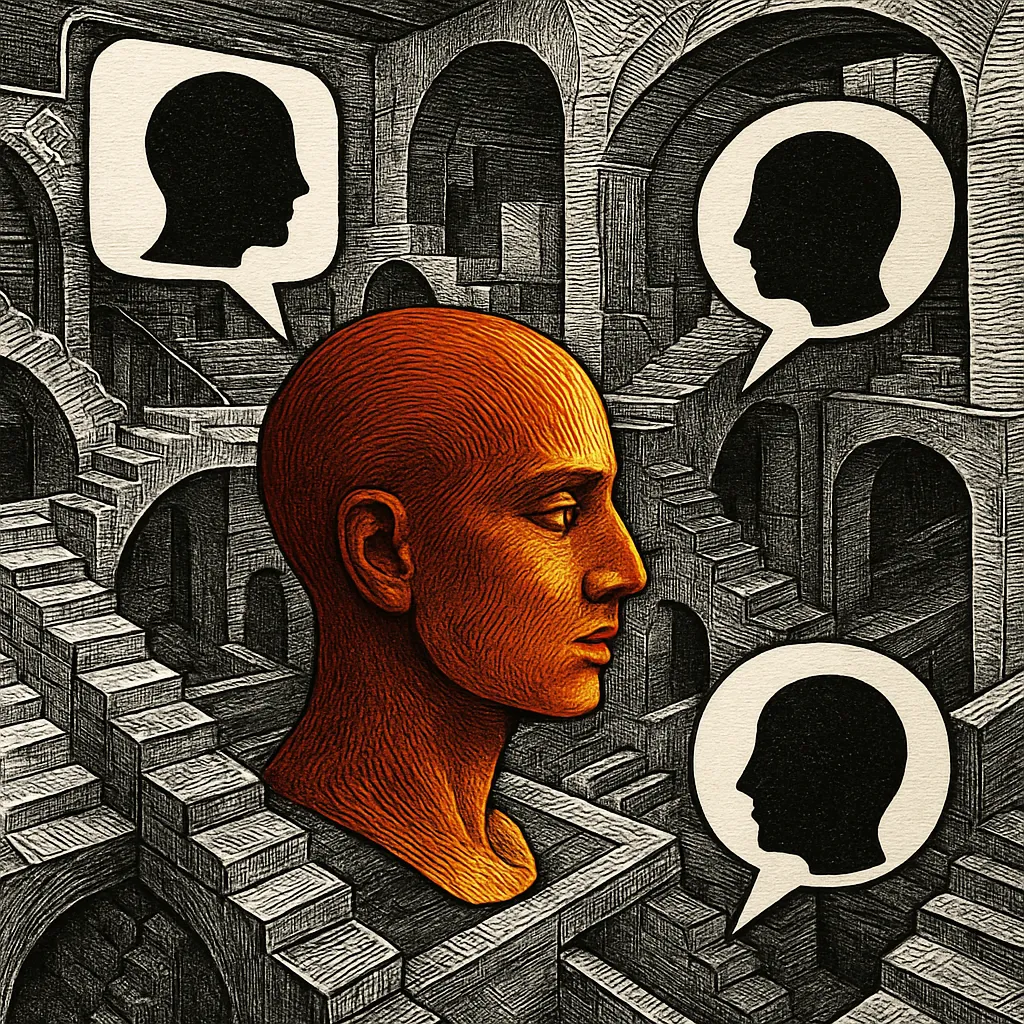 Cover art for When no one can tell which online voices are human
