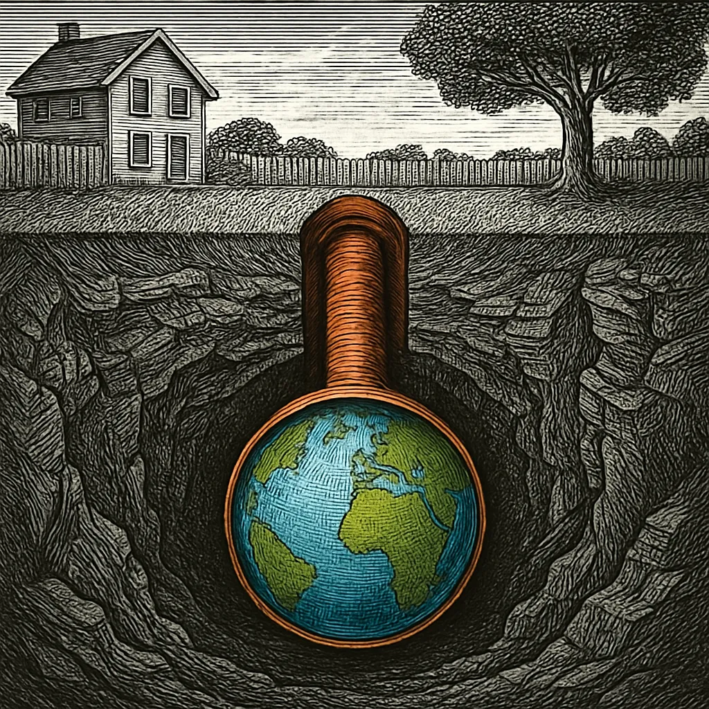 Cover art for Where you'd actually end up by digging through the Earth