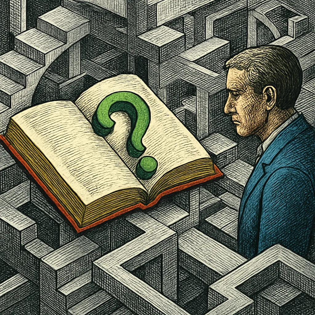 Cover art for Why a perfect book must contain an error