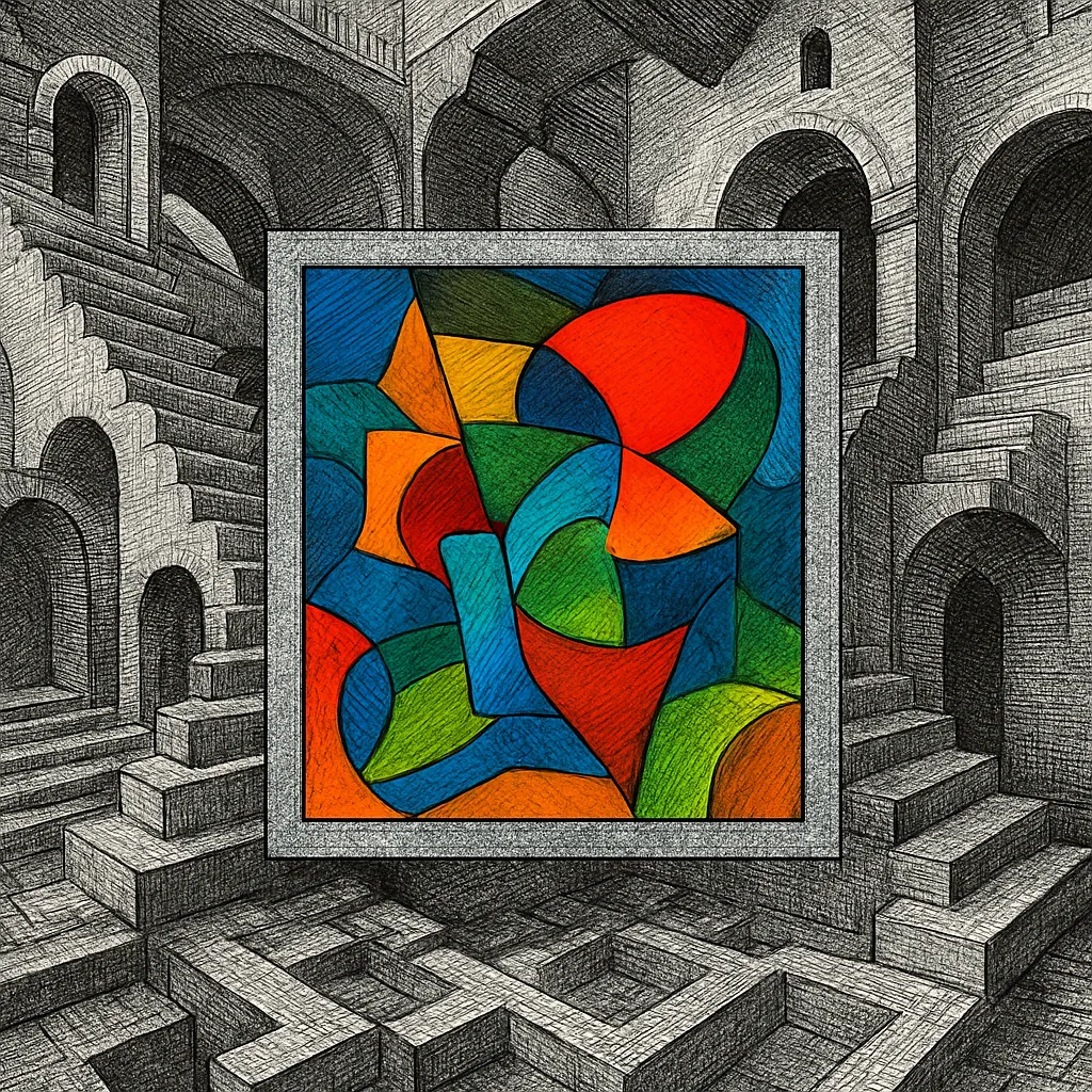 Cover art for Why abstract artists chose pure emotion over realism