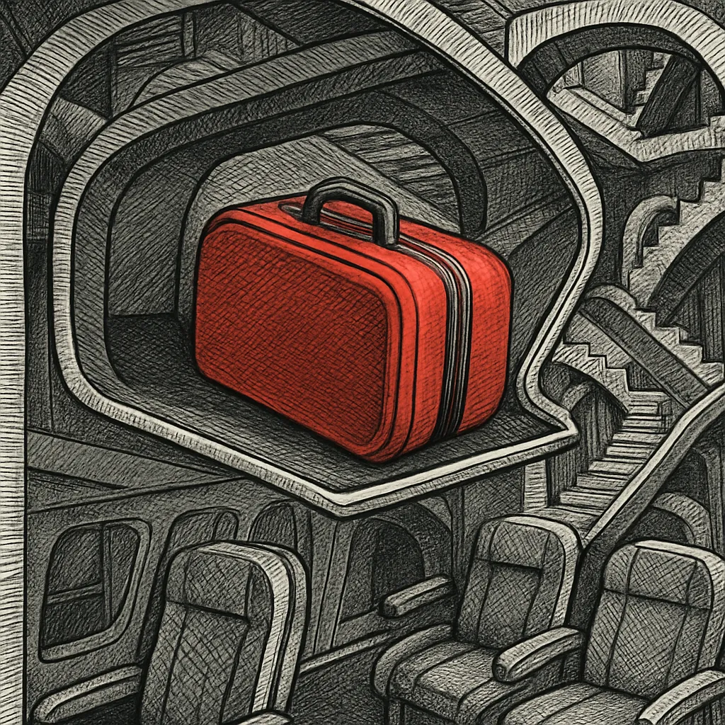 Cover art for Why airlines charge for overhead bin space