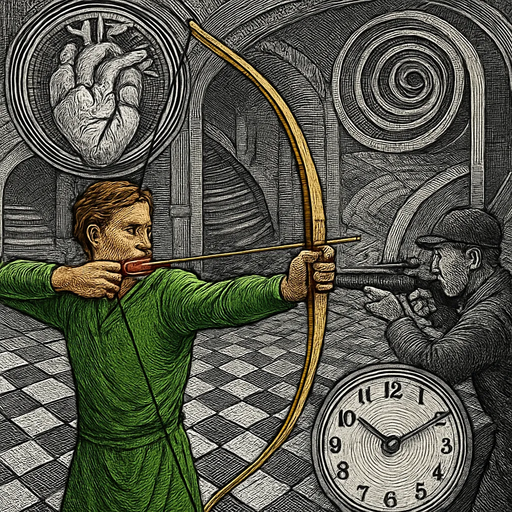 Cover art for Why archers and shooters time their breathing and heartbeat