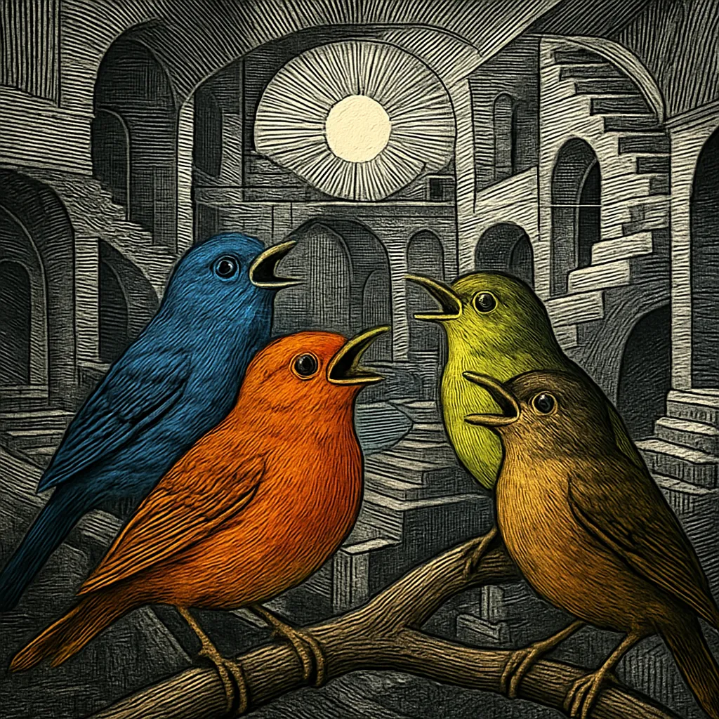 Cover art for Why birds sing together at dawn