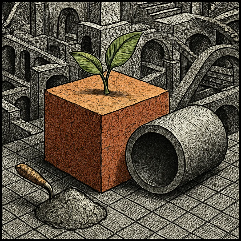 Cover art for Why concrete releases carbon and how to make it cleaner