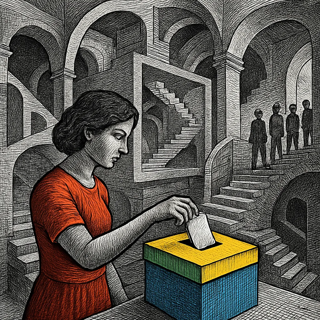 Cover art for Why democracies are switching to mandatory voting
