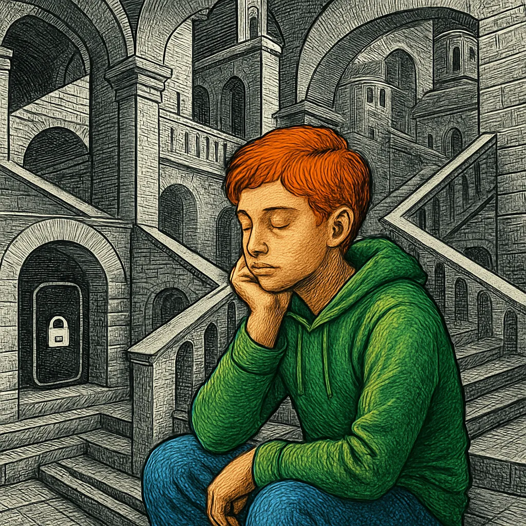 Cover art for Why exhausted young people pay to lock phones away