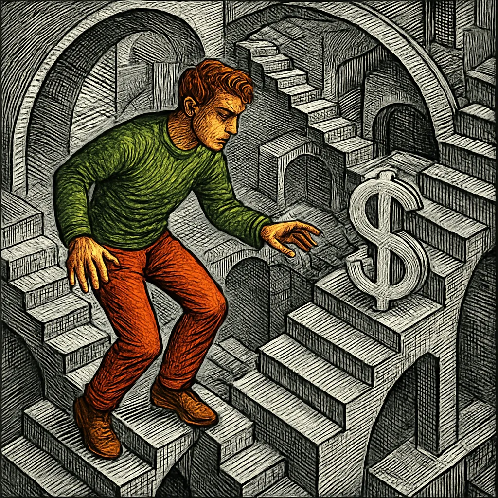 Cover art for Why feeling behind drives riskier money decisions