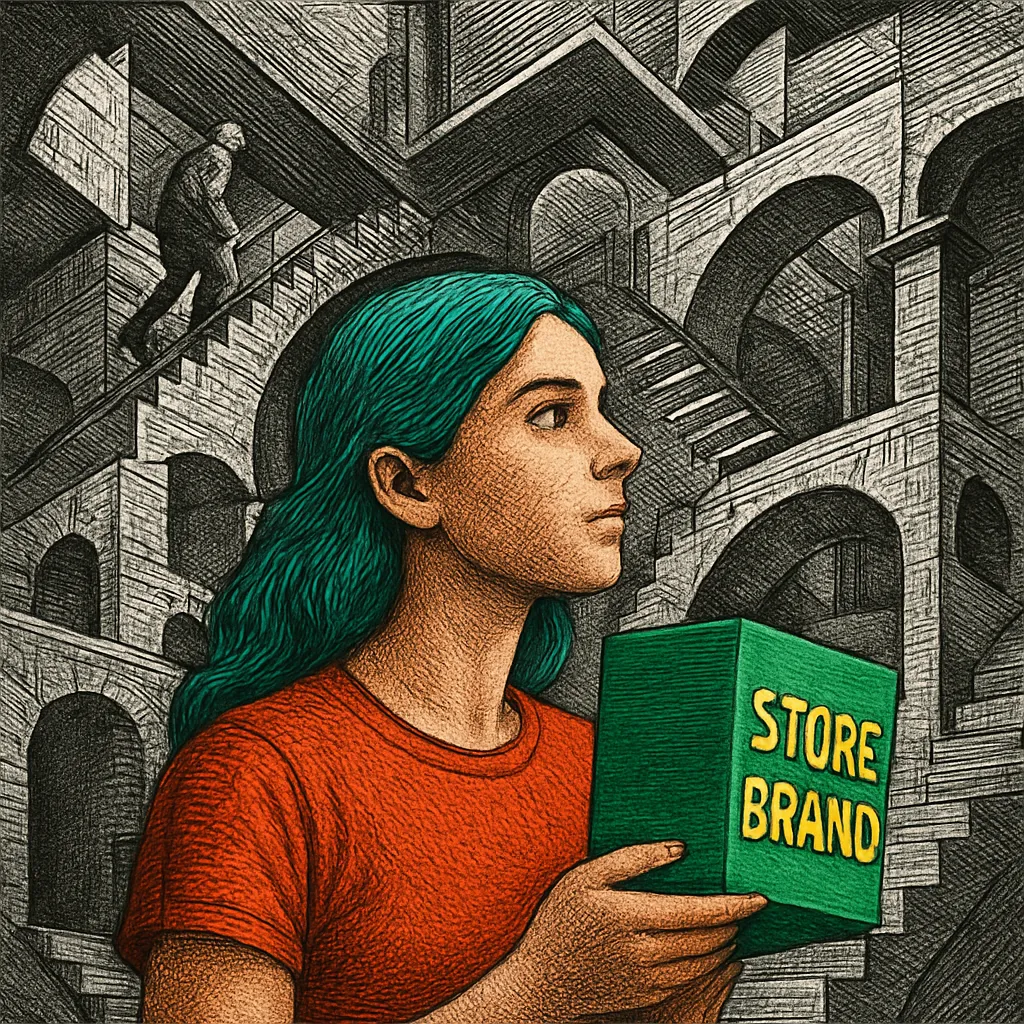 Cover art for Why Gen Z is buying more store brands than boomers