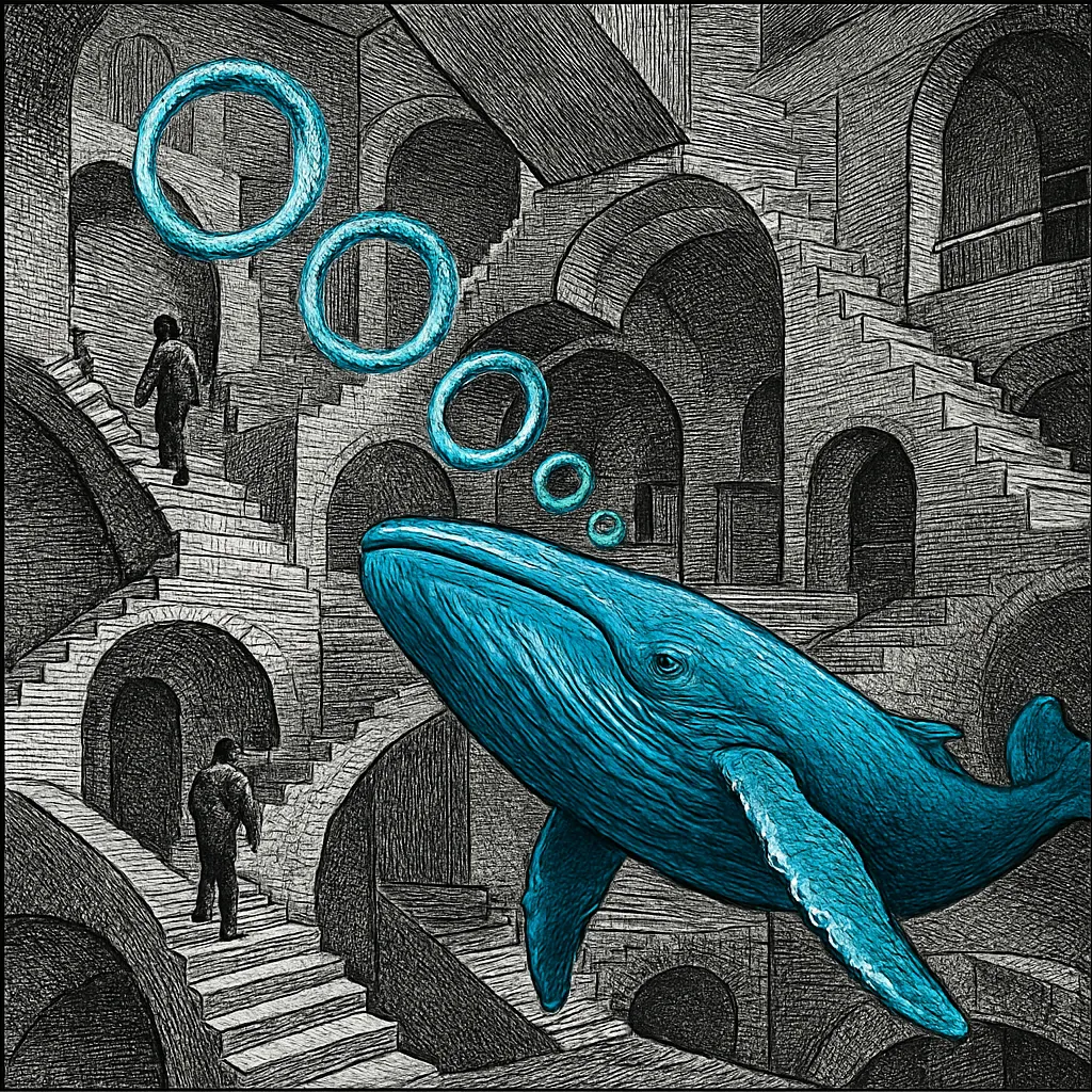 Cover art for Why humpback whales blow bubble rings at people