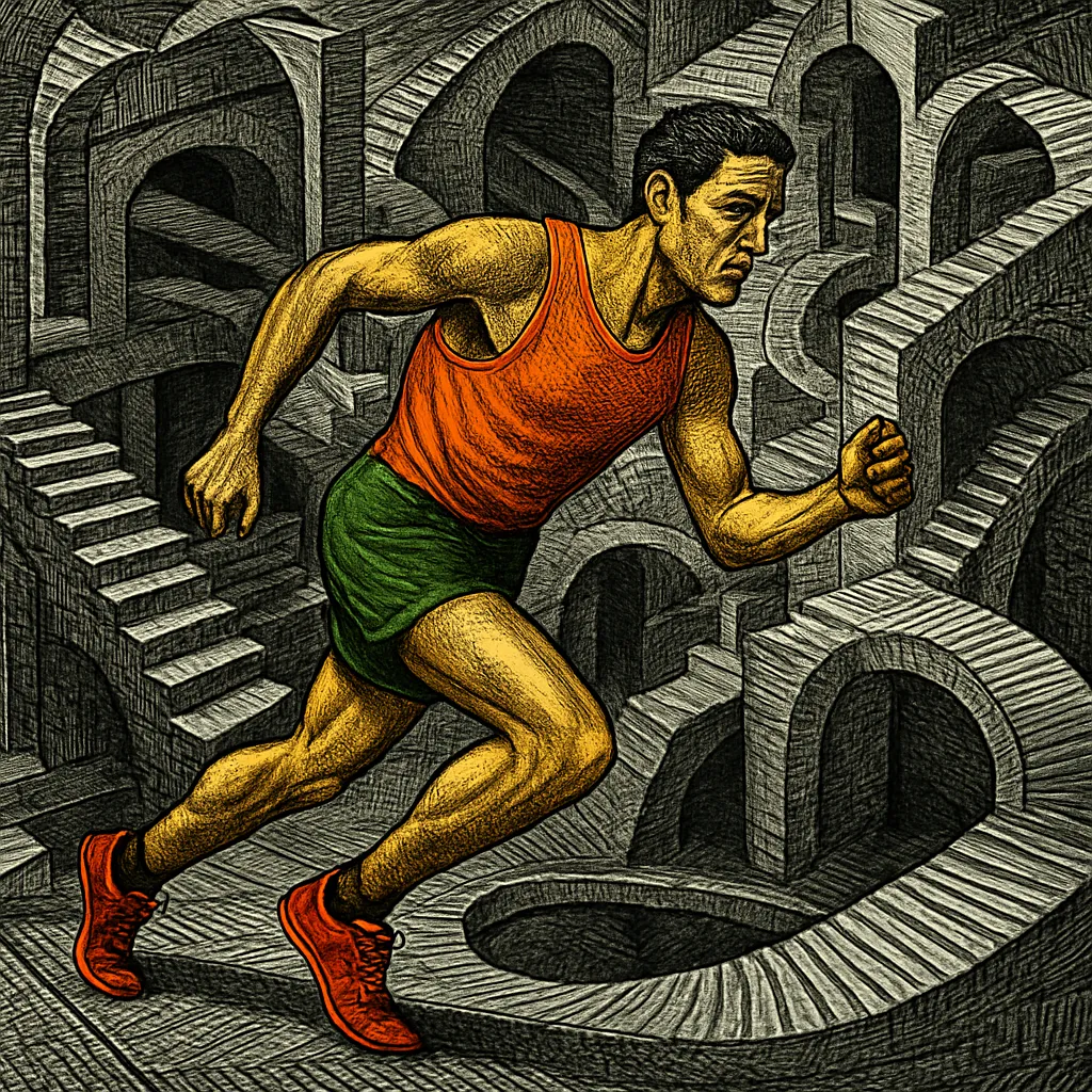 Cover art for Why marathon runners hit the wall around mile twenty