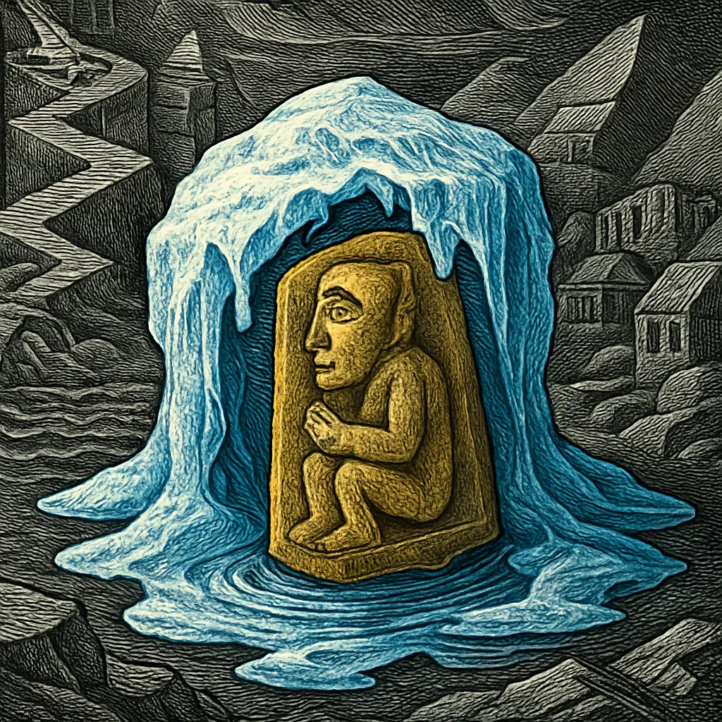 Cover art for Why melting glaciers reveal ancient frozen artifacts