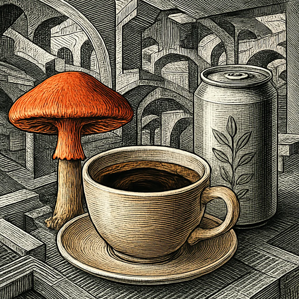 Cover art for Why mushrooms and adaptogens are in coffee and seltzer