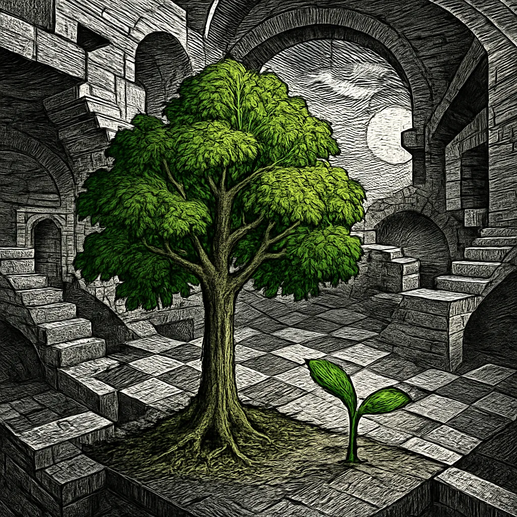 Cover art for Why nature grows more slowly as the climate speeds up