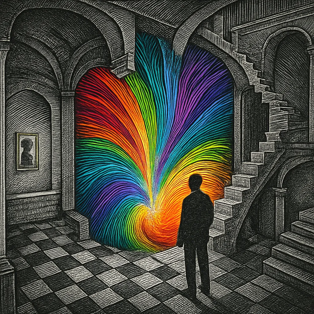 Cover art for Why people prefer giant light shows over quiet galleries