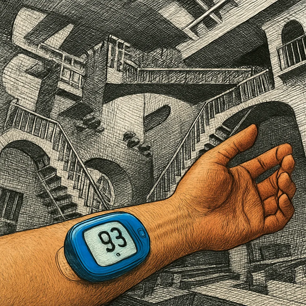 Cover art for Why people without diabetes wear glucose monitors