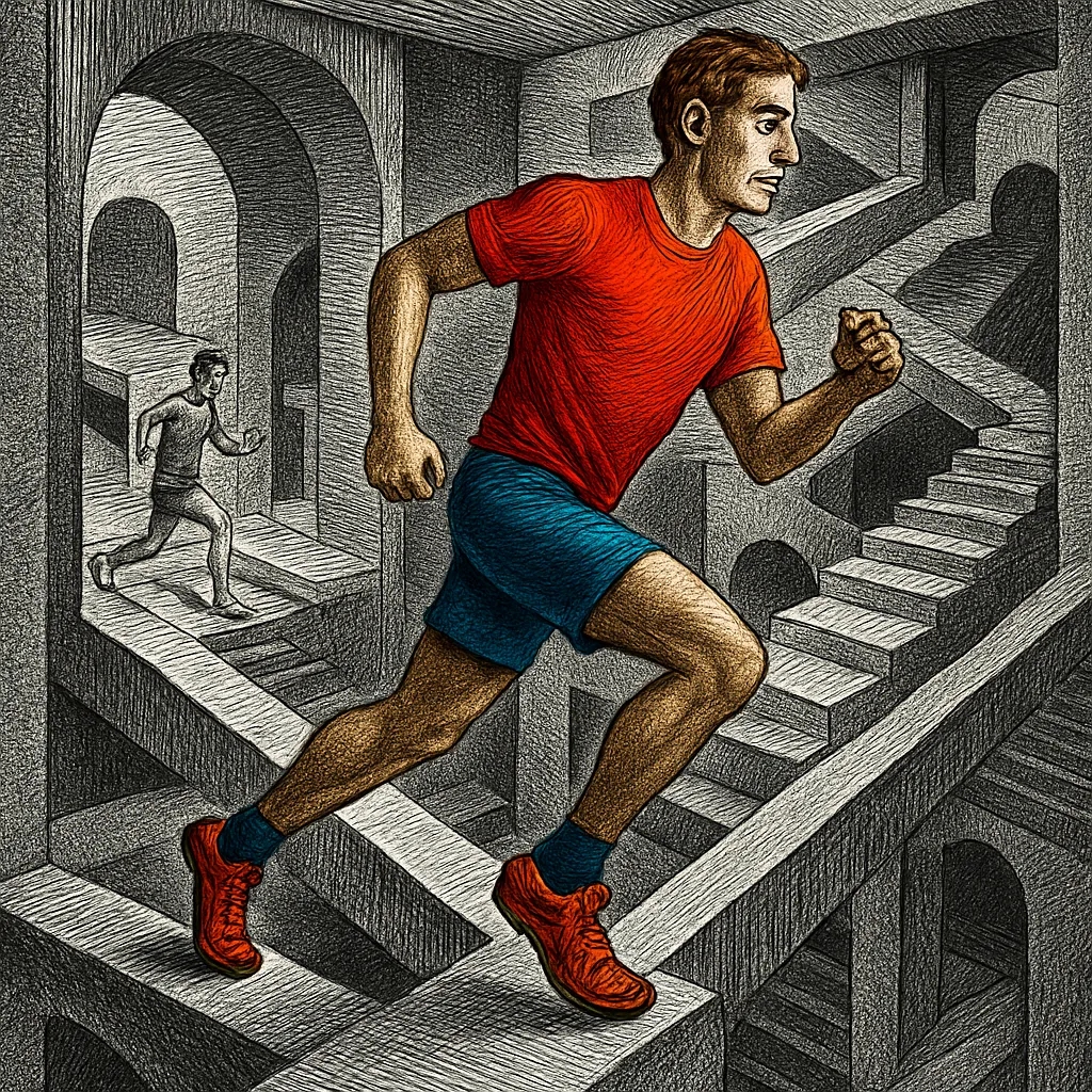 Cover art for Why runners with higher VO2 max lose to lower numbers