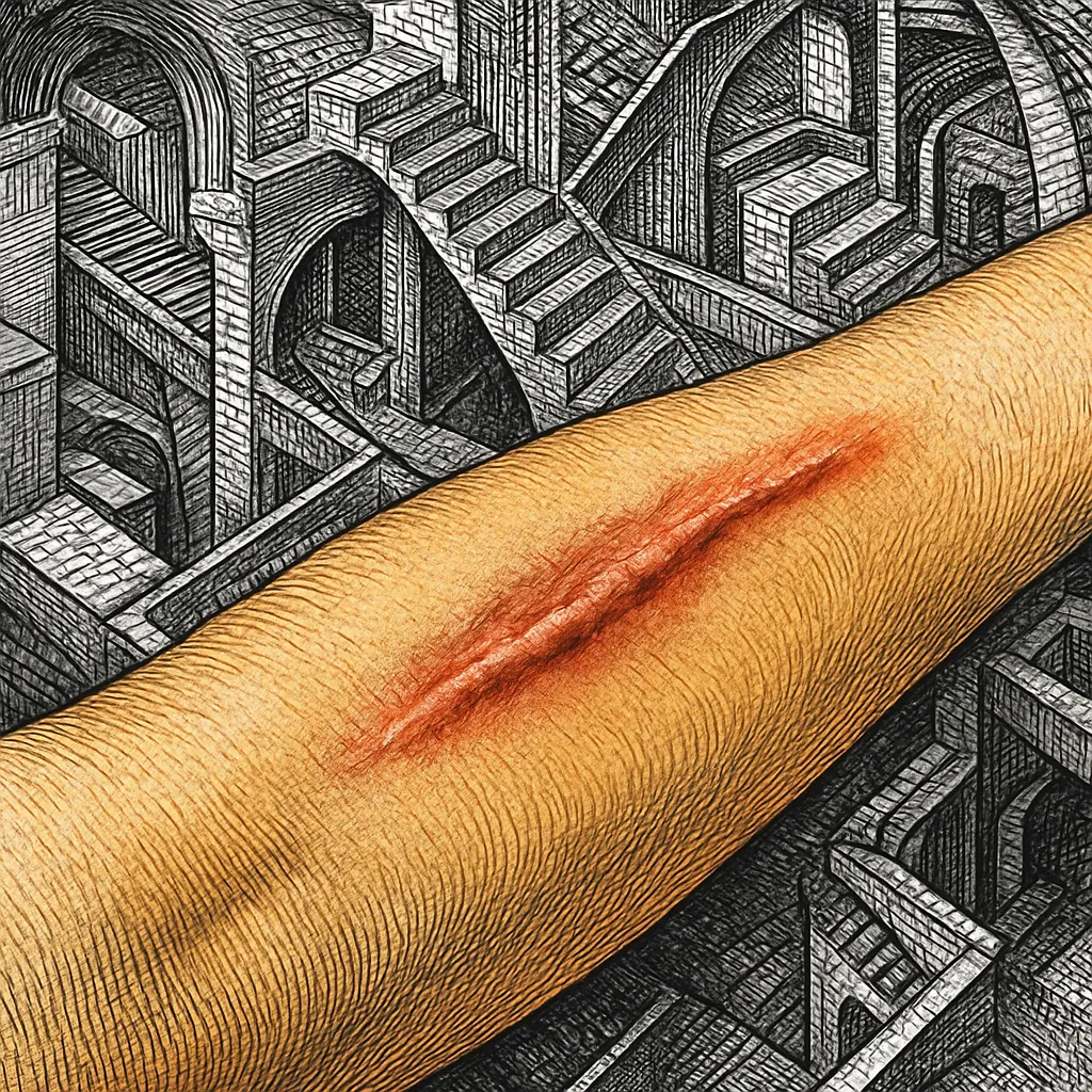 Cover art for Why scars heal differently on different body parts