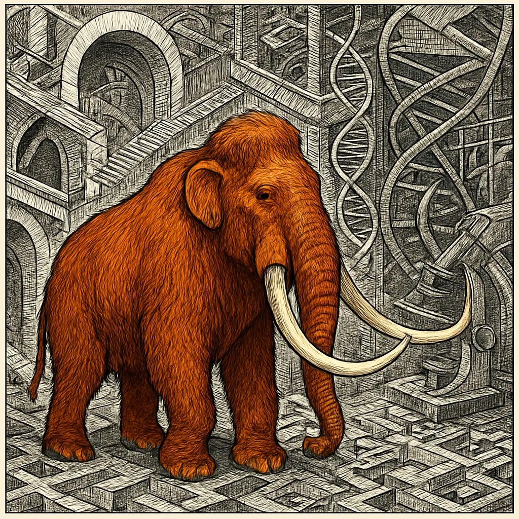 Cover art for Why scientists want to bring back the woolly mammoth