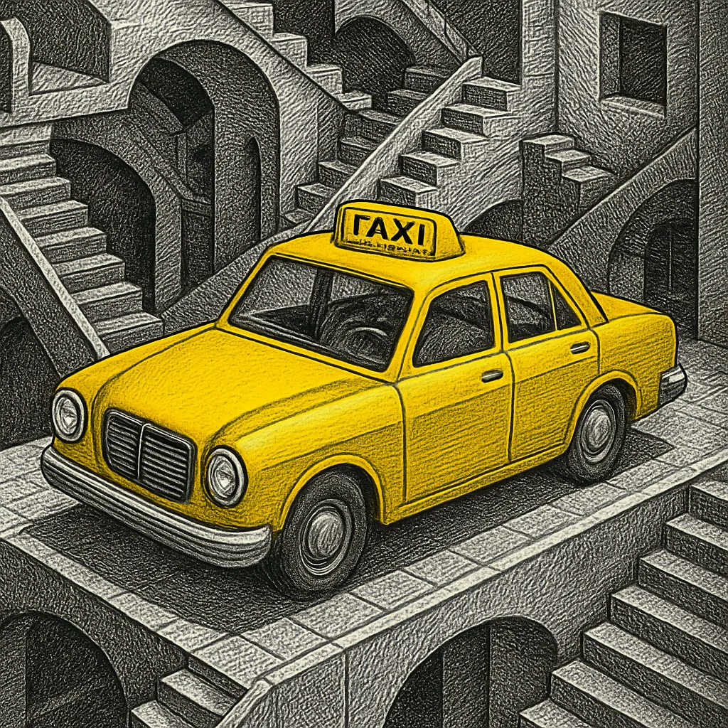 Cover art for Why taxis became yellow around the world