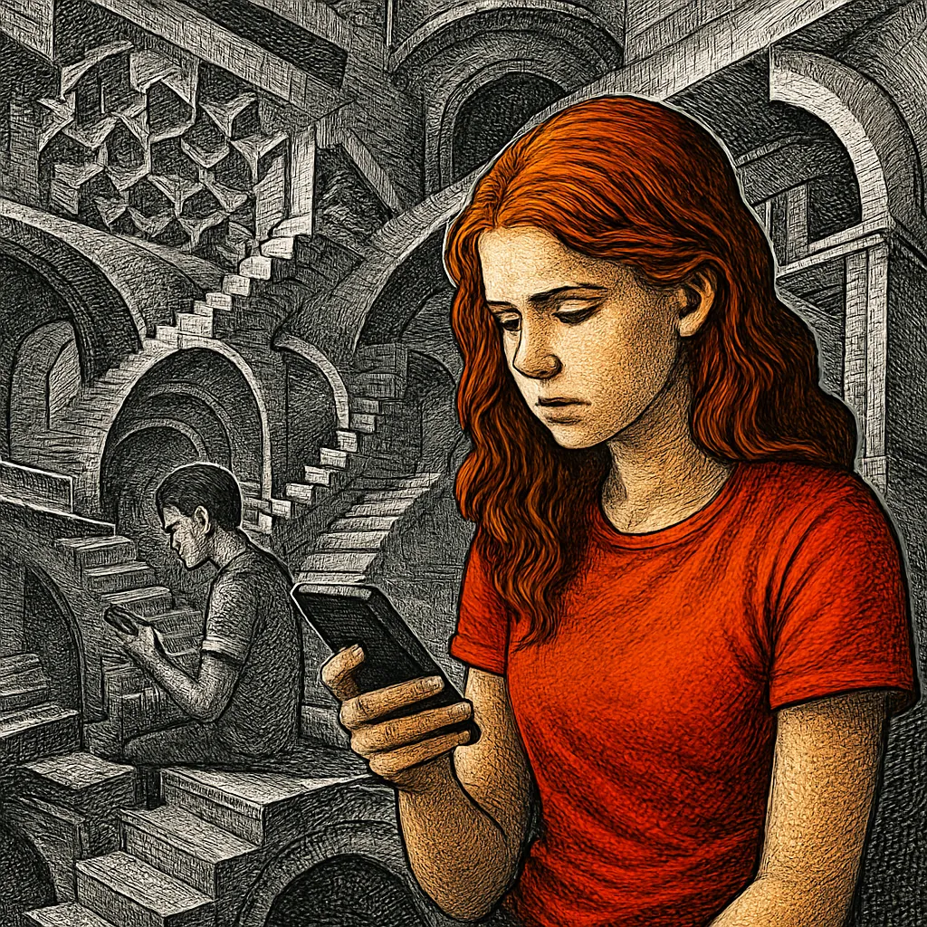 Cover art for Why teenage girls struggle more with social media