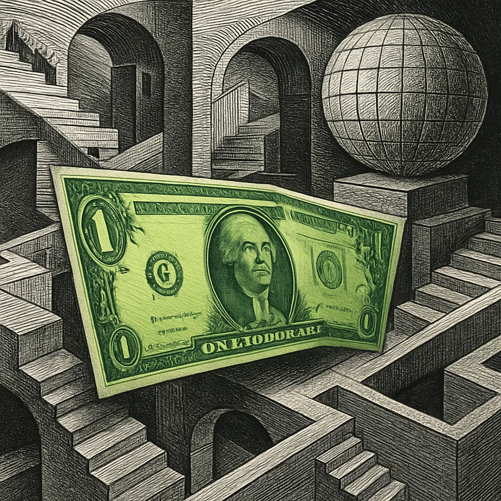 Cover art for Why the dollar's share of global reserves is slipping