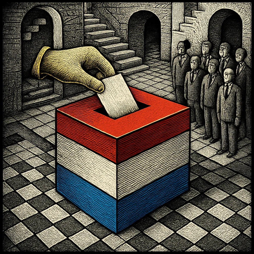 Cover art for Why the electoral college makes candidates lose